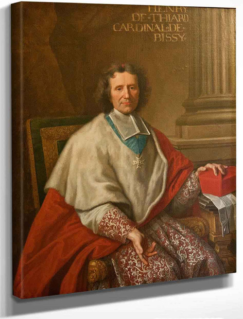 Cardinal Henri Pons De Thiard De Bissy By Nicolas De Largilliere