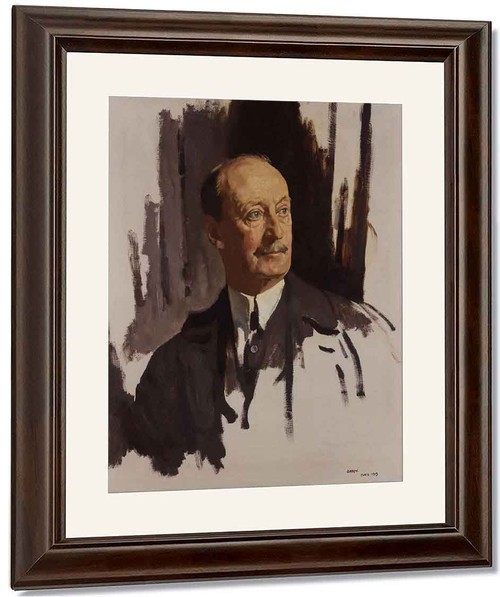 Charles Hardinge, 1St Baron Hardinge Of Penshurst By Sir William Orpen By Sir William Orpen