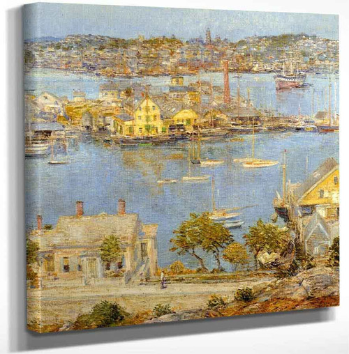 Gloucester Harbor 1 By Frederick Childe Hassam Art Reproduction