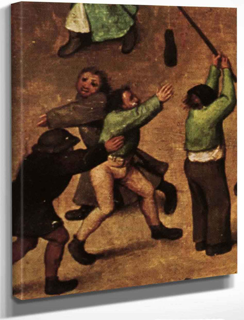 Childrens Games 15 By Pieter Bruegel The Elder By Pieter Bruegel The Elder