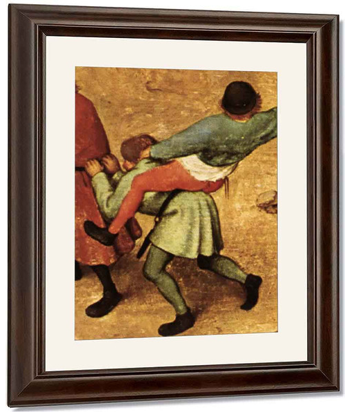 Childrens Games 211 By Pieter Bruegel The Elder By Pieter Bruegel The Elder
