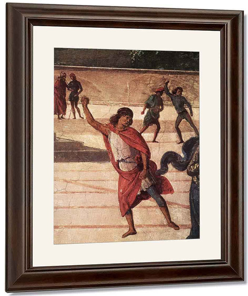 Christ Handing The Keys To St Peter By Pietro Perugino By Pietro Perugino