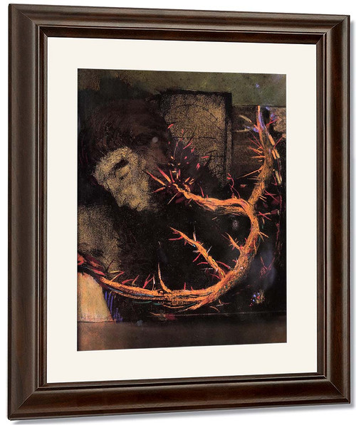 Christ With Red Thorns By Odilon Redon By Odilon Redon Christ With Red Thorns By Odilon Redon By Odilon Redon