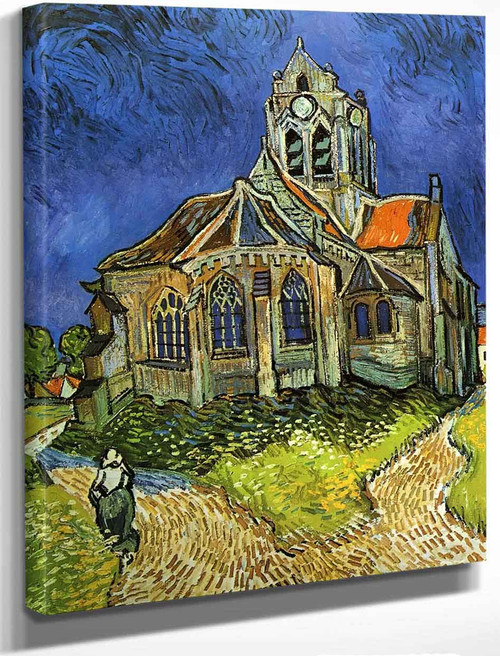 Church At Auvers By Vincent Van Gogh