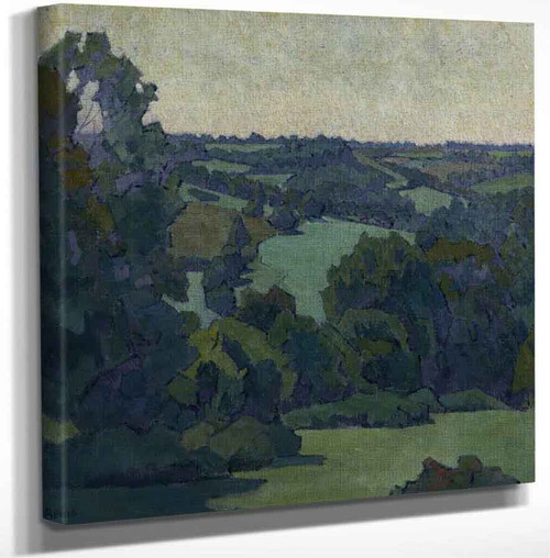 Green Devon By Robert Bevan By Robert Bevan Art Reproduction