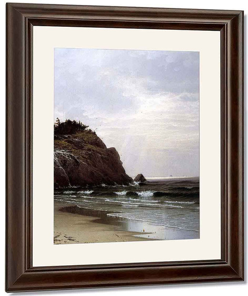 Cloudy Day, Great Head By Alfred Thompson Bricher By Alfred Thompson Bricher