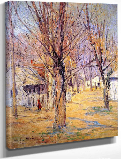 Connecticut Village By Julian Alden Weir American 1852 1919