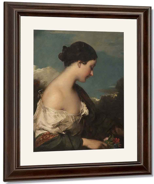 Contemplation By James Sant, R.A.
