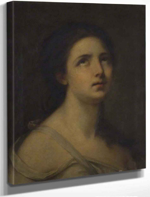 Contemplation By Jean Baptiste Greuze By Jean Baptiste Greuze