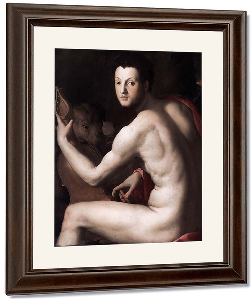 Cosimo I De' Medici As Orpheus By Agnolo Bronzino