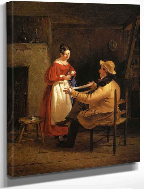 Courtship By William Sidney Mount