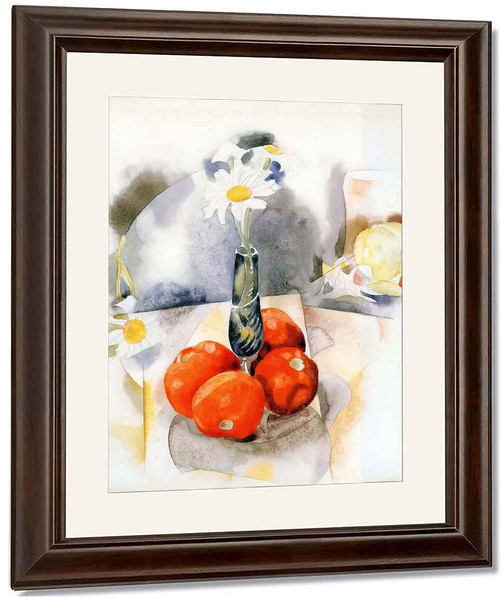 Daisies And Tomatoes By Charles Demuth By Charles Demuth