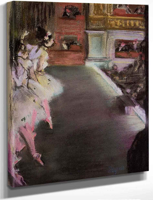 Dancers At The Old Opera House By Edgar Degas By Edgar Degas