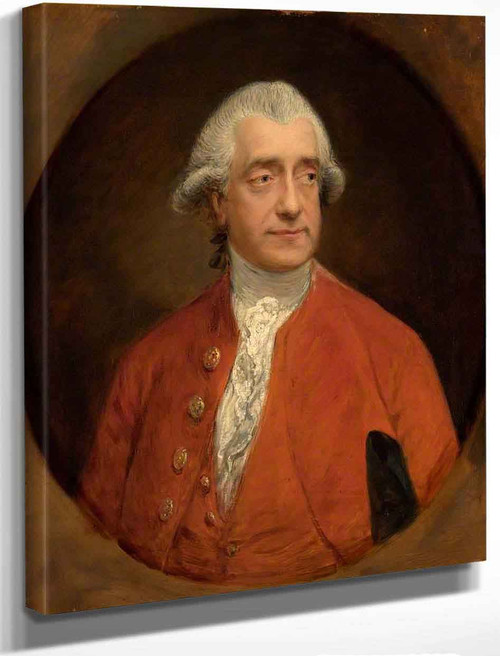 Daniel Minet By Thomas Gainsborough By Thomas Gainsborough