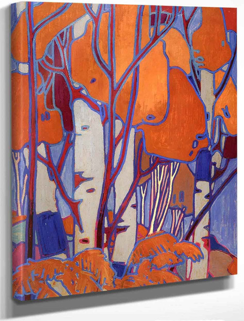 Decorative Panel (Iii) By Tom Thomson(Canadian, 1877 1917)(1)