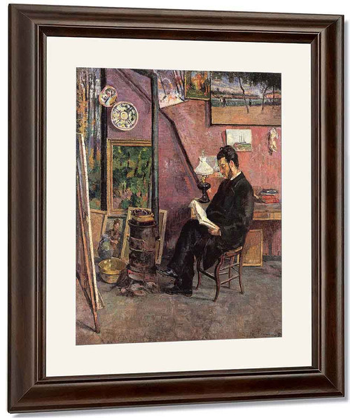 Doctor Martinez In The Painter's Studio By Armand Guillaumin