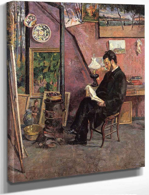 Doctor Martinez In The Painter's Studio By Armand Guillaumin