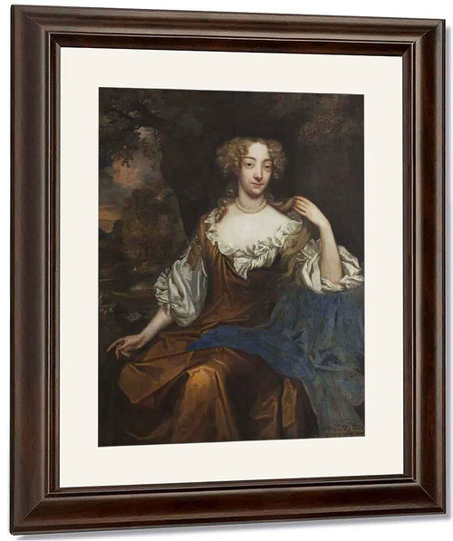 Dorothy Shirley, Mrs George Vernon By Sir Godfrey Kneller, Bt. By Sir Godfrey Kneller, Bt.