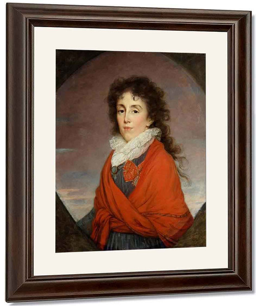 Ekaterina Kutuzova, Wife Of Russian Field Marshal M.I. Kutuzov By Elisabeth Vigee Lebrun