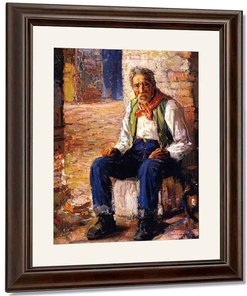 El Peon By Joseph Kleitsch By Joseph Kleitsch