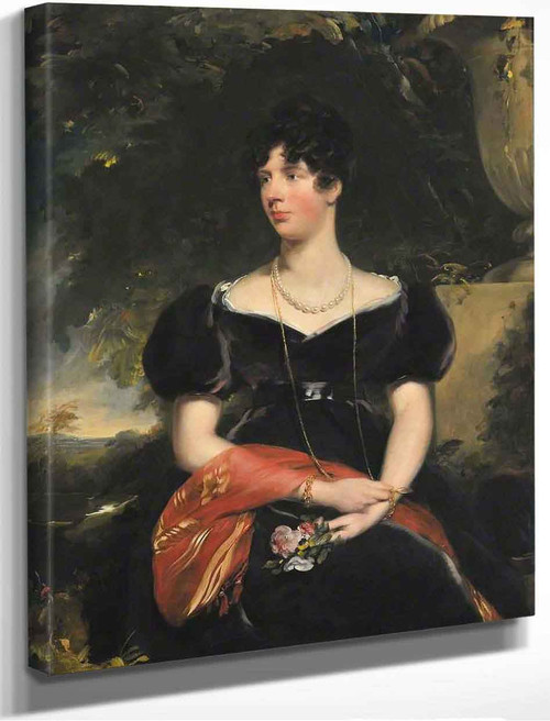 Elizabeth Sykes, Mrs Wilbraham Egerton By Sir Thomas Lawrence