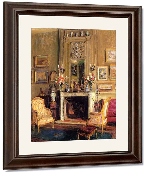 Elsie De Wolfe's Drawing Room, 123 East Fifth Fifth Street, New York By Walter Gay