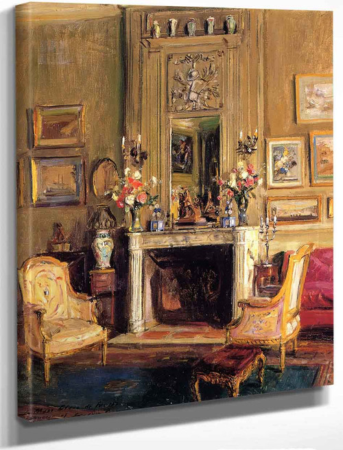 Elsie De Wolfe's Drawing Room, 123 East Fifth Fifth Street, New York By Walter Gay