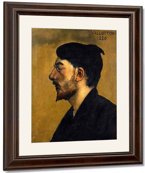 Emile Bertrand By Felix Vallotton