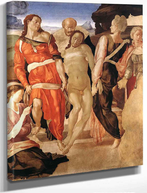 Entombment By Michelangelo Buonarroti By Michelangelo Buonarroti