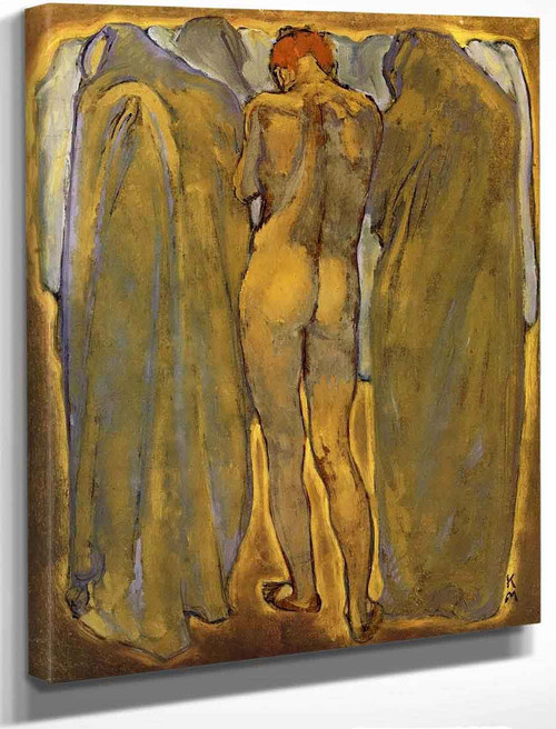 Female Nude By Koloman Moser