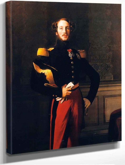 Ferdinand Philippe Louis Charles Henri, Duc D'orleans By Jean Auguste Dominique Ingres By Jean Auguste Dominique Ingres