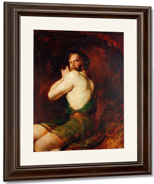 Figure Of A Seated Man By William Etty By William Etty Figure Of A Seated Man By William Etty By William Etty