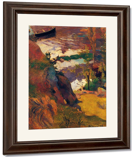 Fishermen And Bathers On The Aven By Paul Gauguin By Paul Gauguin