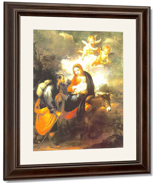 Flight Into Egypt By Bartolome Esteban Murillo