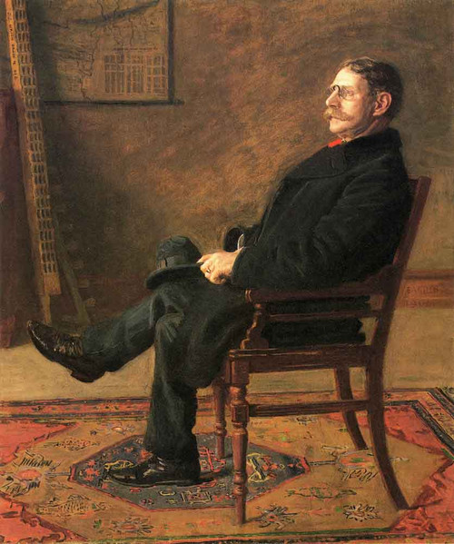 Frank Jay St. John By Thomas Eakins By Thomas Eakins