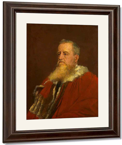 George Frederick Samuel Robinson, 1St Marquess Of Ripon By George Frederic Watts English 1817 1904