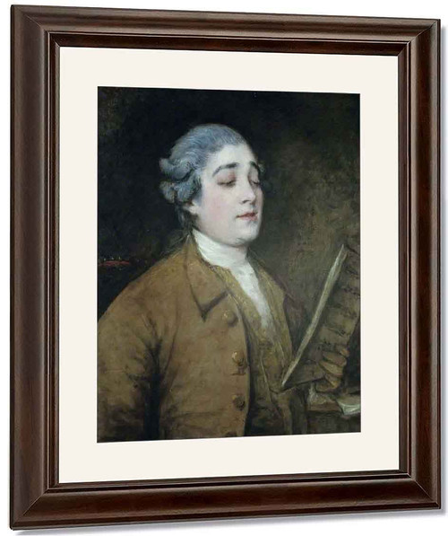 Giusto Ferdinando Tenducci By Thomas Gainsborough By Thomas Gainsborough