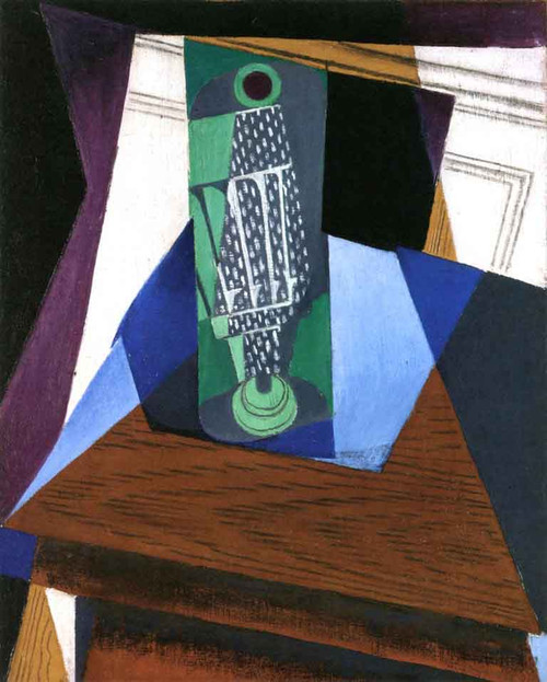 Glass On A Table By Juan Gris
