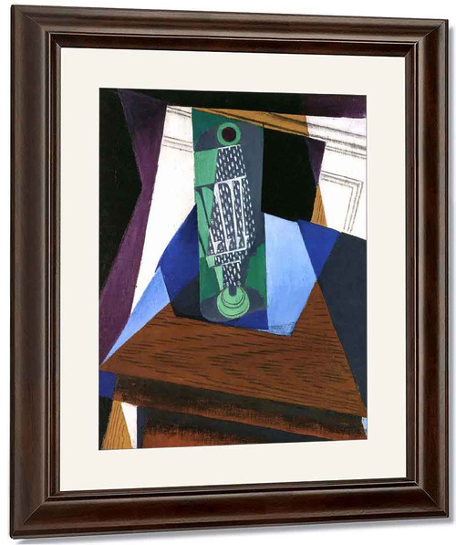 Glass On A Table By Juan Gris