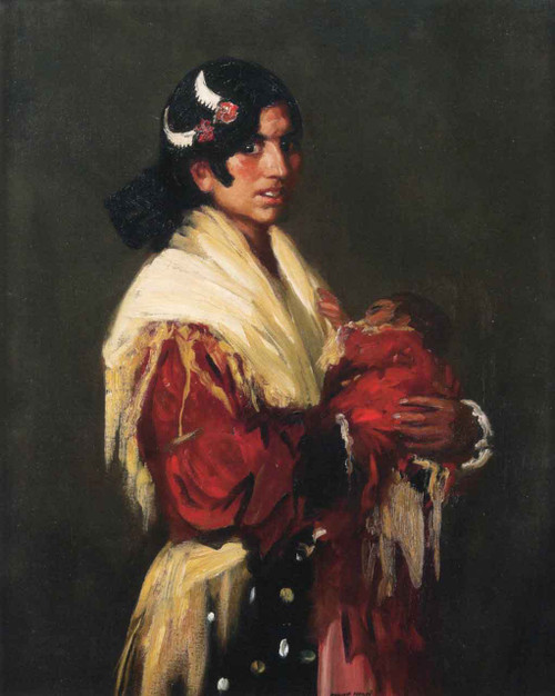 Gypsy Mother By Robert Henri Gypsy Mother By Robert Henri