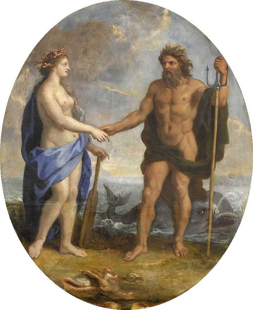 Hall Of Mirrors 27 Junction Of The Two Seas By Charles Le Brun By Charles Le Brun