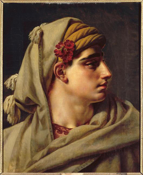 Head Of A Mameluck By Anne Louis Girodet De Roussy Trioson By Anne Louis Girodet De Roussy Trioson