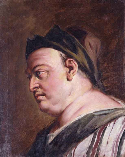Head Of A Man In Profile A Steward By Sebastiano Ricci