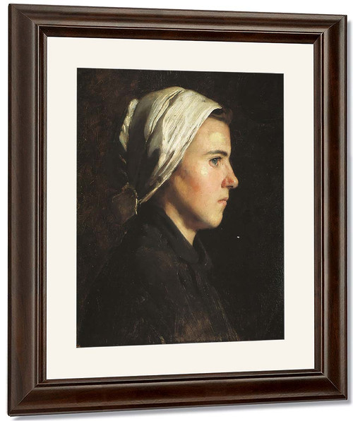 Head Of A Woman By Cecilia Beaux By Cecilia Beaux