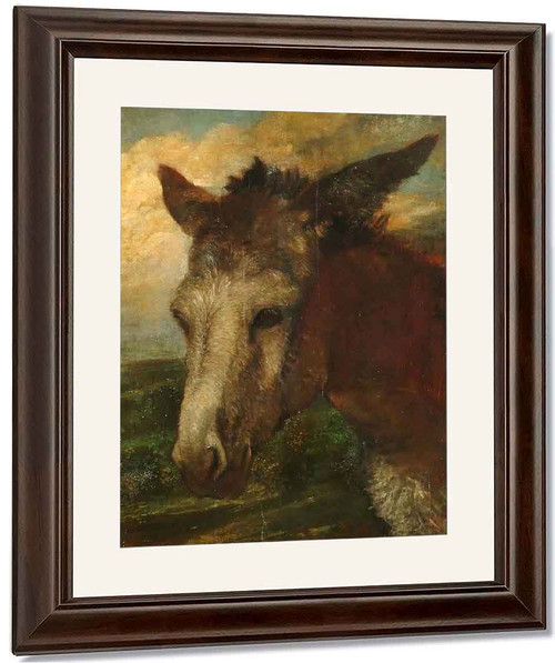 Head Of An Ass By George Frederic Watts English 1817 1904