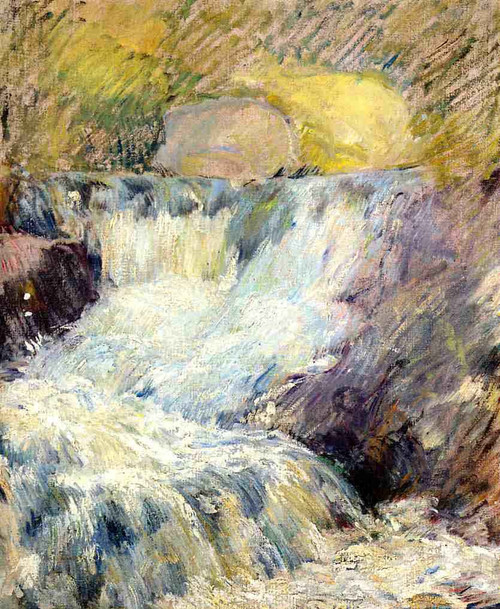 Horseneck Falls 2 By John Twachtman Horseneck Falls 2 By John Twachtman