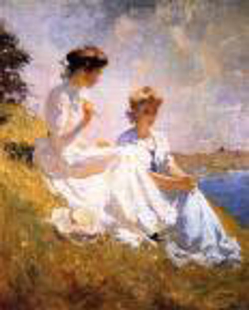 In Summer By Frank W. Benson By Frank W. Benson
