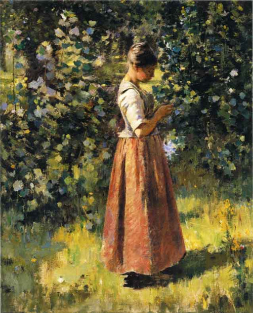 In The Grove By Theodore Robinson