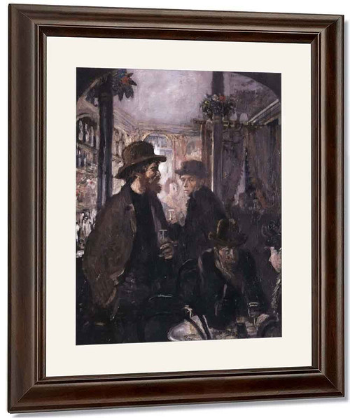 In The Pub By Sir William Orpen By Sir William Orpen
