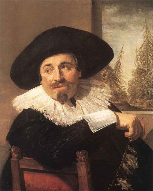 Isaac Abrahamsz Massa By Frans Hals By Frans Hals